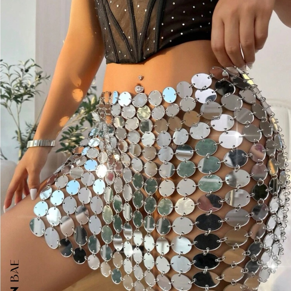 Disc Chainmail Skirt